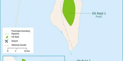 Bahrain terminal de aeroporto mapa