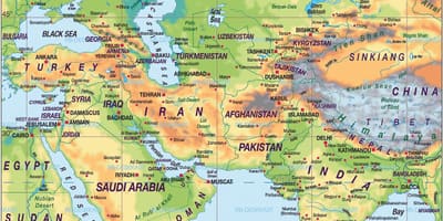 Mapa de Bahrein mapa do mundo atlas