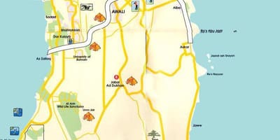Mapa de Bahrein souk